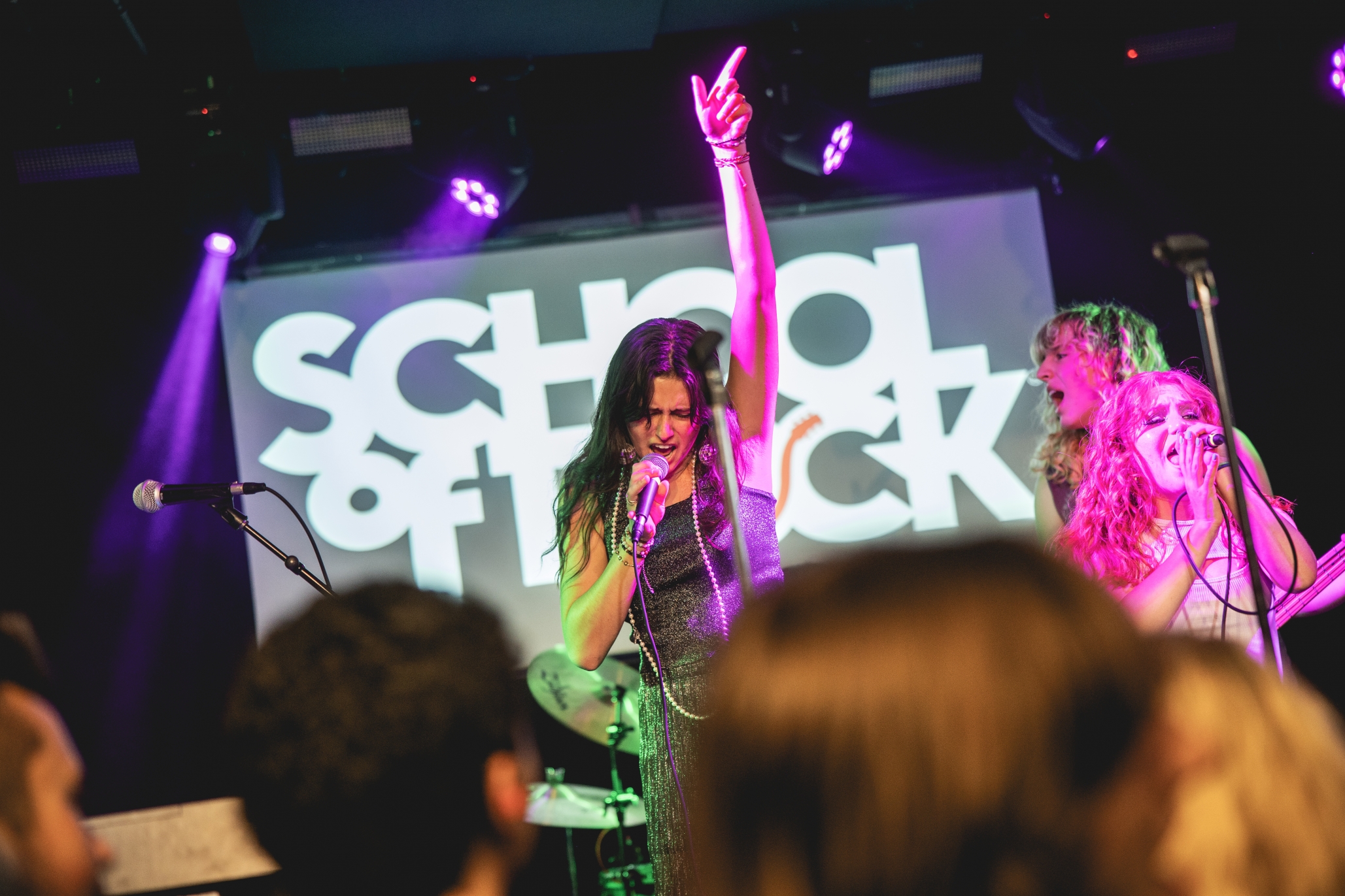 School of Rock AllStar performing on stage